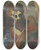 Triptych art skateboard deck of Jn Novk Hlava Mua by Jan Novak (1921-1944)