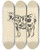 Triptych art skateboard deck of Pierre Bonnard Histoires Naturelles Pl 16 by Pierre Bonnard (1867-1947)