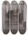 Triptych art skateboard deck of Howard Pyle In The Old Raleigh Tavern by Howard Pyle (1853-1911)