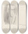 Triptych art skateboard deck of Signe Scheel Venus Torso by Signe Scheel (1860-1942)