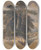 Triptych art skateboard deck of William James Mller Pines On Hampstead Heath_2 by William James Muller (1812-1845)