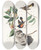 Triptych art skateboard deck of John James Audubon American Redstart by John James Audubon (1785-1851)
