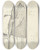 Triptych art skateboard deck of Richard Nicolas Roland Holst Staande Vrouw Op Sloffen Mevrouw Van Der Schalkvan Der Hoeven by Richard Nicolaus Roland Holst (1868-1938)