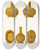 Triptych art skateboard deck of Fedor Grigoryevich Solntsev Sileia Poslannaia Tsariu Mikhailu Feodorovichu Ot Angliiskago Korolia V 1634 Godu by Fedor Grigoryevich Solntsev (1801-1892)