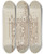 Triptych art skateboard deck of Lucien Verbeke Iron Gate And Fence_3 by Lucien Verbeke