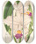 Triptych art skateboard deck of Charles Antoine Lemaire Cattleya Quadricolor by Charles Antoine Lemaire (1800-1871)