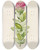 Triptych art skateboard deck of Pierre Joseph Redout Description Des Plantes Rares Cultivees A Malmaison Et A Navarre Pl59 by Pierre Joseph Redoute (1759-1840)