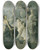Triptych art skateboard deck of Franz Anton Maulbertsch Huldigung Fr Kaiserin Maria Theresia by Franz Anton Maulbertsch (1724-1796)