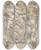 Triptych art skateboard deck of Francisco Rizi Design For A Frontispiece Mercury And Fame by Francisco Rizi (1614-1685)