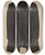 Triptych art skateboard deck of Lelah Nelson Prince Albert Coat by Lelah Nelson