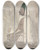 Triptych art skateboard deck of Gangaram Chintaman Tambat Devotee In A Green Turban by Gangaram Chintaman Tambat