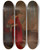 Triptych art skateboard deck of Edwin Austin Abbey Within The Tent Of Brutus Enter The Ghost Of Caesar Julius Caesar Act Iv Scene Iii by Edwin Austin Abbey (1852-1911)