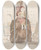 Triptych art skateboard deck of Adolph Tidemand Kvinne Med Barn Gagnef by Adolph Tidemand (1814-1876)