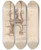 Triptych art skateboard deck of Alphonse Mucha Chemine Dcorative Avec Le Buste De La Nature Mucha Fouquet by Alphonse Mucha (1860-1939)