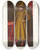 Triptych art skateboard deck of Fedor Grigoryevich Solntsev Odezhda Tsarskaia Xvii Stoletiia Izobrazhenie Tsaria Feodora Alekseevicha by Fedor Grigoryevich Solntsev (1801-1892)