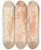 Triptych art skateboard deck of Claude Vignon Cleopatra by Claude Vignon (1593-1670)