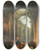 Triptych art skateboard deck of Hubert Robert Classical Ruins With Soldiers Gambling by Hubert Robert (1733-1808)