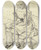Triptych art skateboard deck of Otto Scholderer Ein Mdchen Beim Fttern Ihrer Puppe by Otto Scholderer (1834-1902)