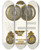 Triptych art skateboard deck of Fedor Grigoryevich Solntsev Bratina Vasiliia Matveevicha Dorokanova I Dve Charki Tsaria Mikhaila Feodorovicha by Fedor Grigoryevich Solntsev (1801-1892)