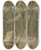 Triptych art skateboard deck of Arthur Rackham If Anyone Lied Or If Anyone Swore by Arthur Rackham (1867-1939)