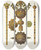 Triptych art skateboard deck of Fedor Grigoryevich Solntsev Skipetr Vtorago Nariada Grecheskago Dela by Fedor Grigoryevich Solntsev (1801-1892)