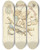 Triptych art skateboard deck of Elias Van Nijmegen Ontwerp Voor Een Banier Met Een Heraldische Leeuw En Het Wapen Van Rotterdam by Elias Van Nijmegen (1667-1755)