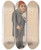 Triptych art skateboard deck of Carlo Pellegrini Ambassadors Of England The Most Interesting Of All The Diplomatic Corps In London Mr Musurus 4 February 1871 by Carlo Pellegrini (1839-1889)