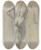 Triptych art skateboard deck of Anton Raphael Mengs Male Nude Study_2 by Anton Raphael Mengs (1728-1779)