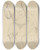 Triptych art skateboard deck of Auguste Rodin Seated Female Nude Leaning To The Left by Auguste Rodin (1840-1917)