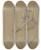 Triptych art skateboard deck of Jakob Becker Studienblatt Auf De Erde Sitzendes Bauernmdchen Schlafender Bauernjunge by Jakob Becker (1810-1872)
