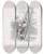 Triptych art skateboard deck of J J Grandville Jacobs Ladder by J J Grandville (1803-1847)