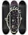 Triptych art skateboard deck of National Institutes Of Health Have You Ever Had Measles by National Institutes Of Health (1887)
