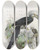 Triptych art skateboard deck of Daniel Giraud Elliot Anorrhinus Leucolophus by Daniel Giraud Elliot (1835-1915)