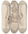 Triptych art skateboard deck of Giovanni Battista Foggini A Reliquary Of Saint Sigismondo by Giovanni Battista Foggini (1652-1725)
