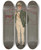 Triptych art skateboard deck of Pipein Gamba Studenti Atto I_3 by Pipein Gamba (1868-1954)
