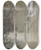 Triptych art skateboard deck of Hc Louwerse Lange Man Met Baard Kijkt Neer Op Een Zittende Jongen by H.C. Louwerse (1878-1946)