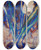 Triptych art skateboard deck of Christian Rohlfs Weie Hyazinthe_1 by Christian Rohlfs (1849-1938)