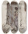 Triptych art skateboard deck of Marius Bauer Figuur Bij Een Portaal by Marius Bauer (1867-1932)