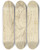 Triptych art skateboard deck of Albert Besnard Deux Femmes En Armure Avec Un Bouclier by Albert Besnard (1849-1934)