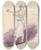 Triptych art skateboard deck of Will R Barnes Untitled_45 by Will R Barnes (1939)