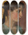 Triptych art skateboard deck of Tytus Seweryn Pilecki Portrait Of A Young Woman by Tytus Seweryn Pilecki (1840-1906)