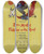 Triptych art skateboard deck of Artcraft Lithograph Harold Prince Presents Zero Mostel In Fiddler On The Roof by Artcraft Lithograph (1905-1970)