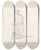 Triptych art skateboard deck of Adolph Tidemand Sittende Prest by Adolph Tidemand (1814-1876)