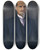 Triptych art skateboard deck of Bruno Liljefors Portrait Of Ernest Thiel by Bruno Liljefors (1860-1939)
