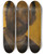 Triptych art skateboard deck of Vclav Brok Study Of A Mans Head by Vaclav Brozik (1851-1901)