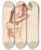 Triptych art skateboard deck of Isidore Pils Study For Clovis_3 by Isidore Pils (1815-1875)