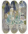 Triptych art skateboard deck of Pierreauguste Renoir Mother And Children La Promenade by Pierre-Auguste Renoir (1841-1919)