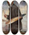 Triptych art skateboard deck of Julian Falat Selfportrait by Julian Falat (1853-1929)