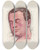 Triptych art skateboard deck of A Kirkpatrick Maxwell Plate Ii Blue Type Of Asphyxia From Phosgene Poisoning With Intense Venous Congestion by A Kirkpatrick Maxwell (1884-1975)