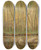 Triptych art skateboard deck of Tadeusz Makowski Pocig by Tadeusz Makowski (1882-1932)